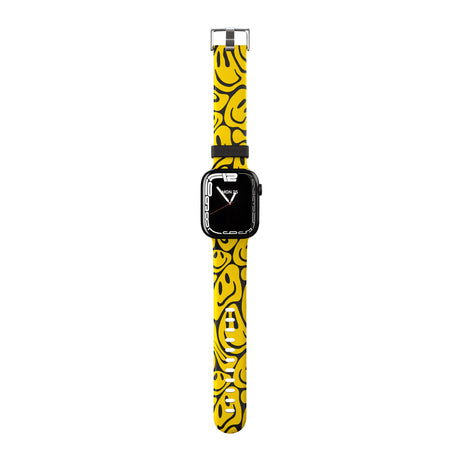 Yellow Acid Faces Apple Watch Strap - 38mm / 40mm / 41mm