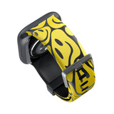 Yellow Acid Faces Apple Watch Strap - 38mm / 40mm / 41mm