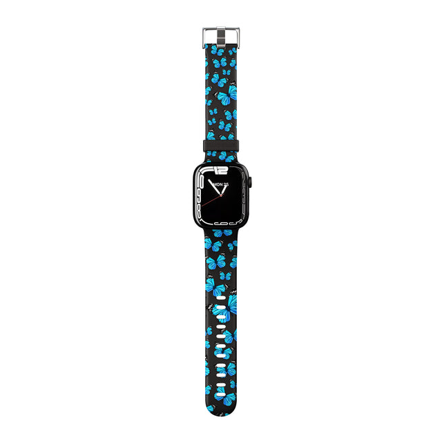 Blue Butterflies Apple Watch Strap - 38mm / 40mm / 41mm