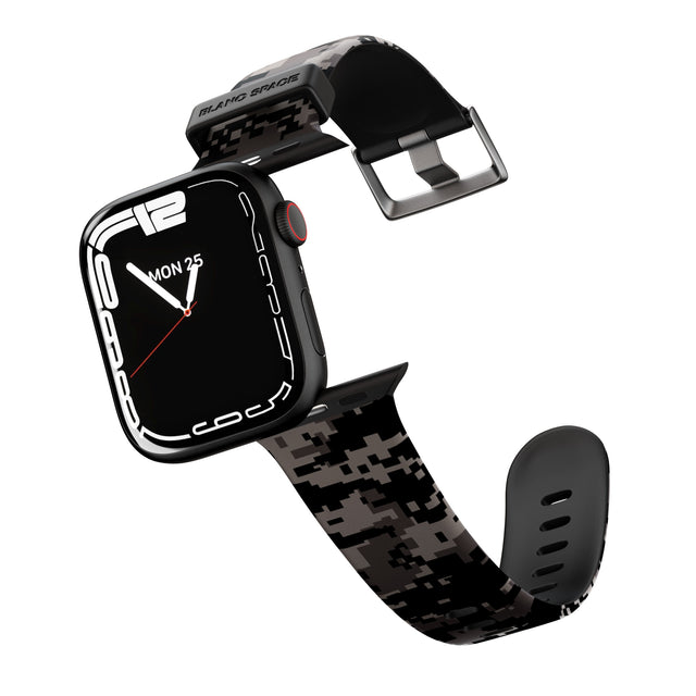 Dark Digital Camo Apple Watch Strap - 38mm / 40mm / 41mm