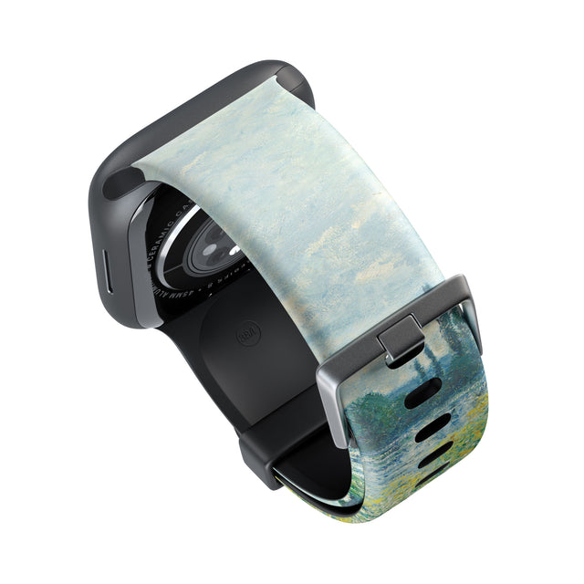 Banks of the Seine by Claude Monet Apple Watch Strap - 38mm / 40mm / 41mm