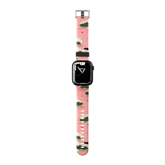 Japanese Pink Sky by Watanabe Seitei Apple Watch Strap - 38mm / 40mm / 41mm