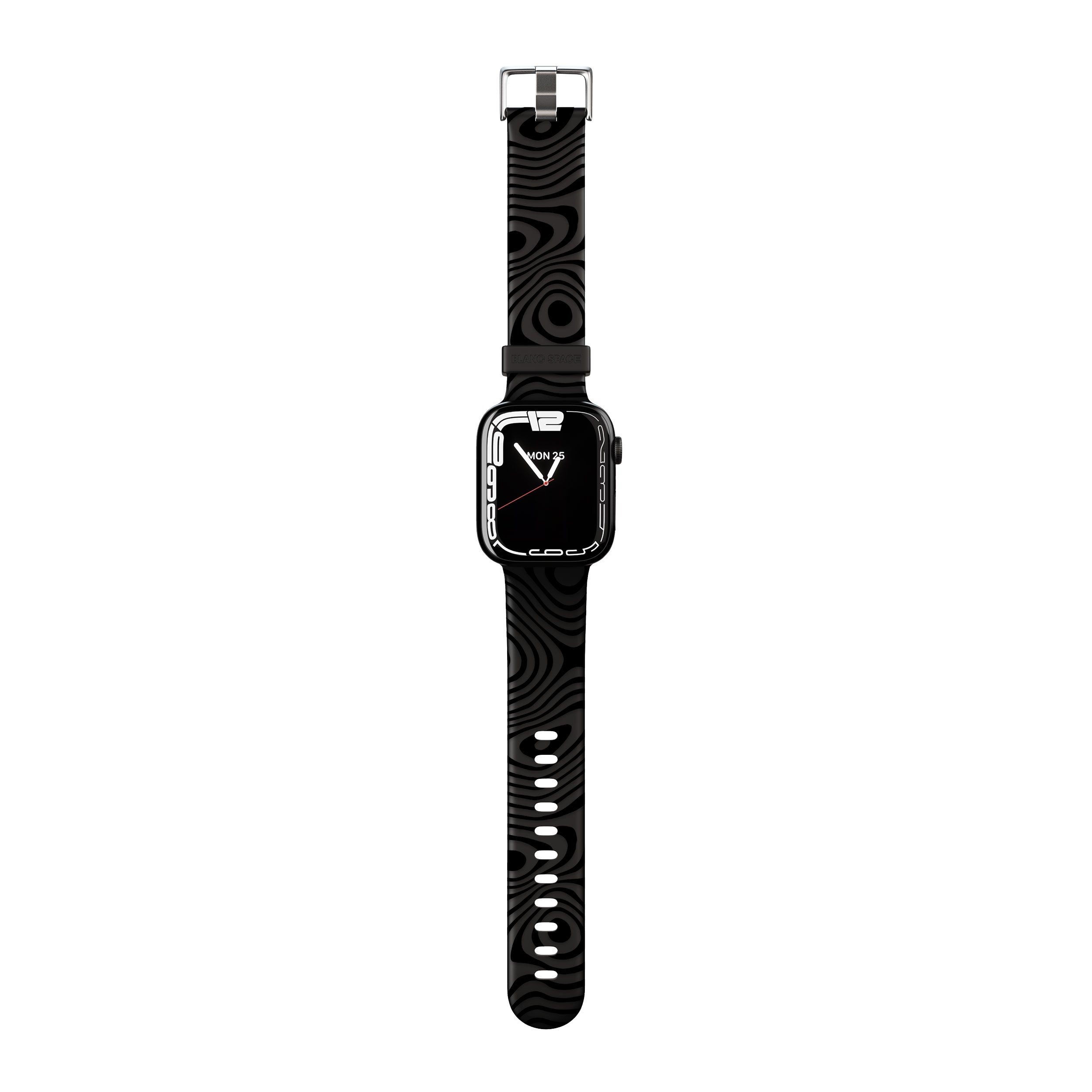 DARK TOPOGRAPHIC MAP Apple Watch Strap - 38mm / 40mm / 41mm