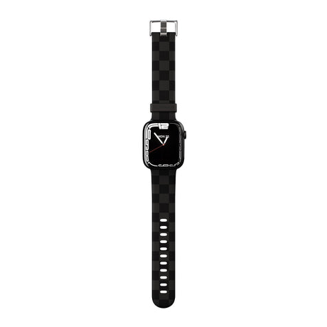 BLACK CHECKERED Apple Watch Strap - 38mm / 40mm / 41mm