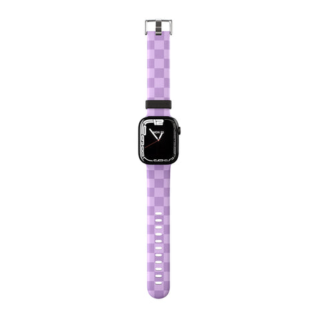 LILAC CHECKERED Apple Watch Strap - 38mm / 40mm / 41mm