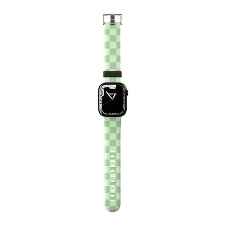 SEAFOAM CHECKERED Apple Watch Strap - 38mm / 40mm / 41mm