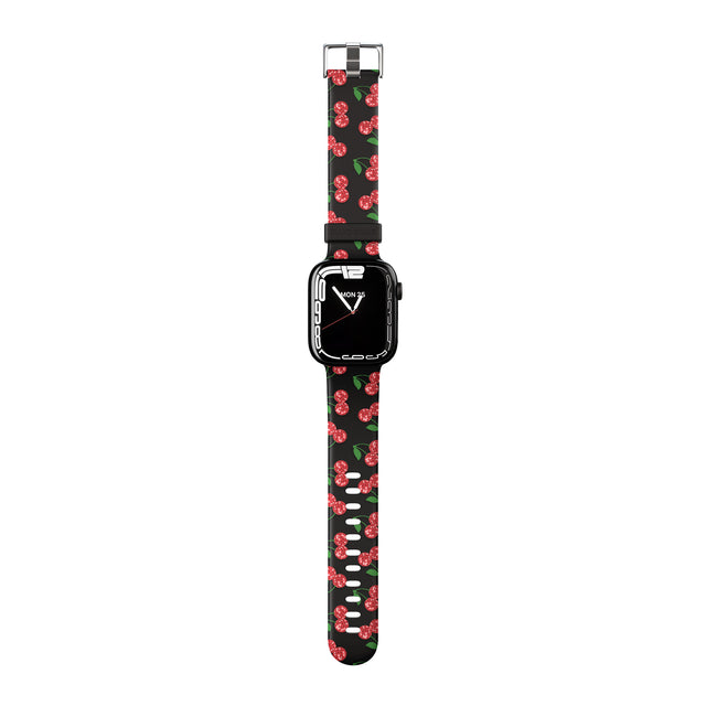 Disco Cherry Pattern Apple Watch Strap - 38mm / 40mm / 41mm