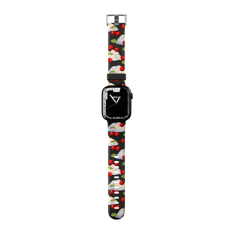 Vintage Cherries & Clouds Apple Watch Strap - 38mm / 40mm / 41mm