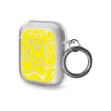 Yellow Acid Faces AirPods Case (2nd Generation)