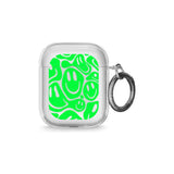 Green Acid Faces AirPods Case (2nd Generation)