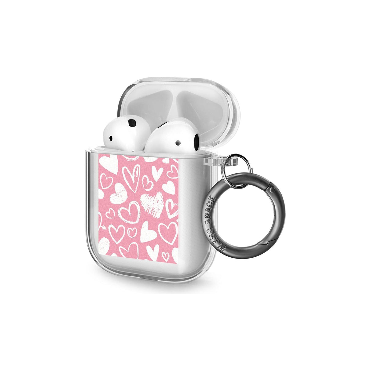 Chalk Hearts Airpod Case (2nd Generation)