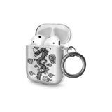 Black Dragon Pattern AirPods Case (2nd Generation)