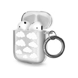 Transparent Cloud Pattern Airpod Case (2nd Generation)