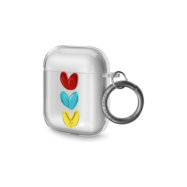 Oil Painted Hearts AirPods Case (2nd Generation)