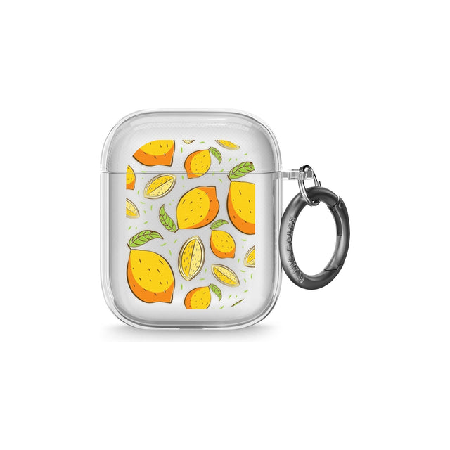 Lemon Pattern Airpod Case (2nd Generation)