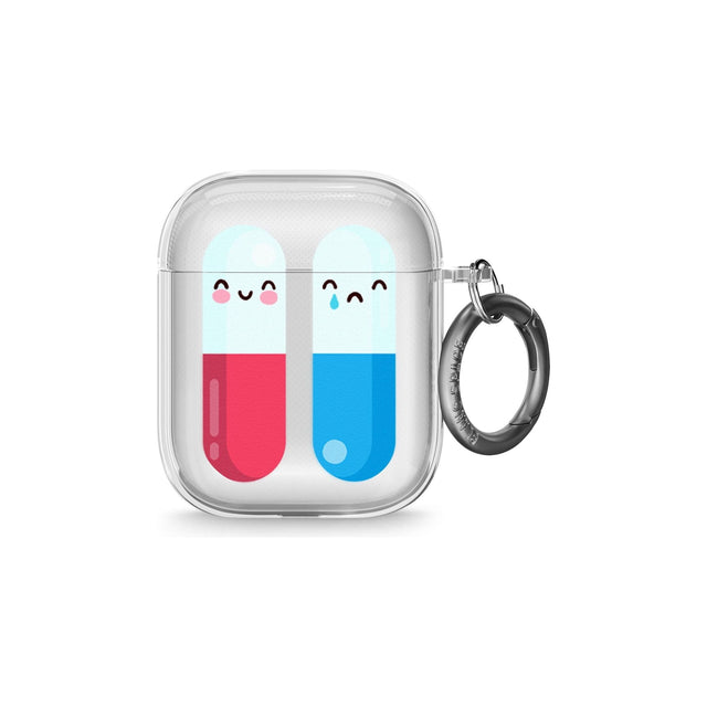 Kawaii Pill Pattern AirPods Case (2nd Generation)