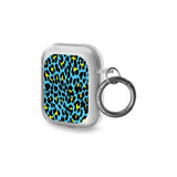 Blue Leopard Print AirPods Case (2nd Generation)