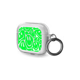 Green Acid Faces AirPods Case (3rd Generation)