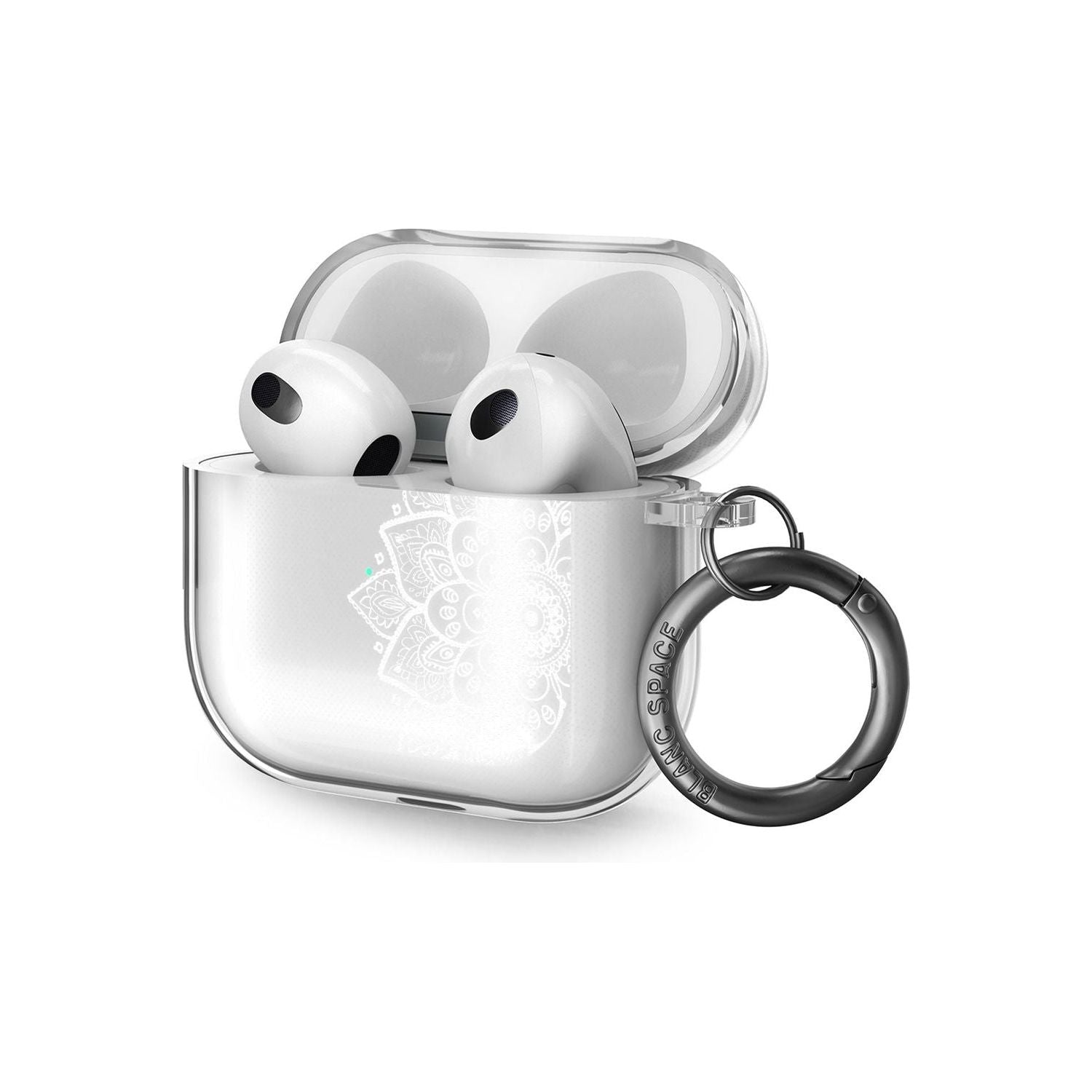 White Henna Florals AirPods Case (3rd Generation)