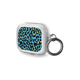 Blue Leopard Print AirPods Case (3rd Generation)