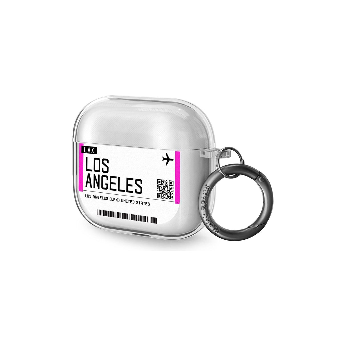 Los Angeles Boarding Pass Airpods Case (3rd Generation)