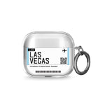 Las Vegas Boarding Pass Airpods Case (3rd Generation)