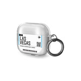 Las Vegas Boarding Pass Airpods Case (3rd Generation)