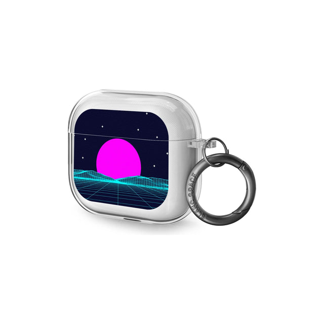 Miami Sunset Vaporwave Airpod Case (3rd Generation)