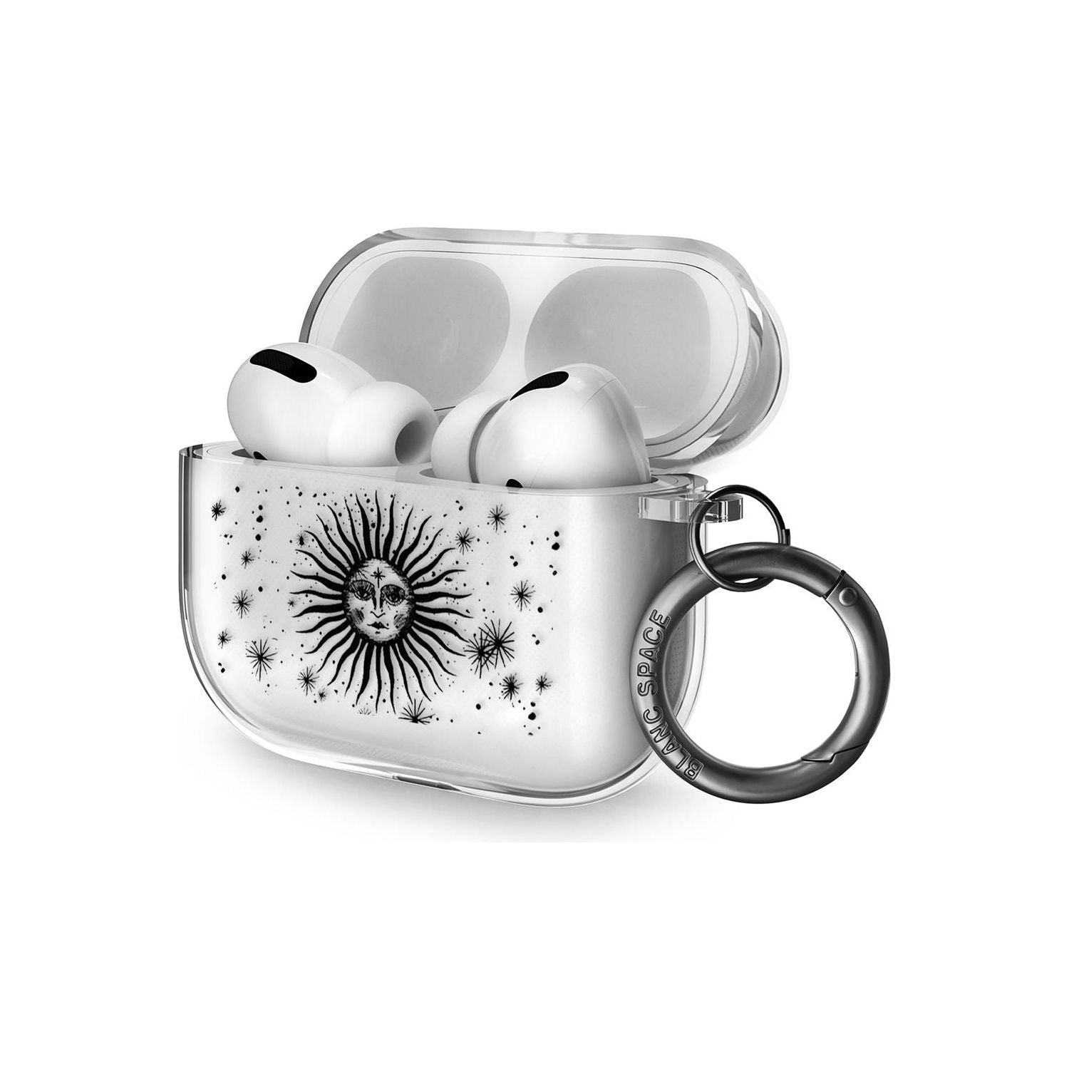 Transparent Suns & Stars Airpod Pro Case