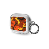 Orange Camo AirPods Pro Case