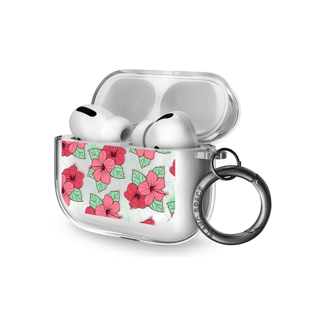 Pink Peony Airpod Pro Case