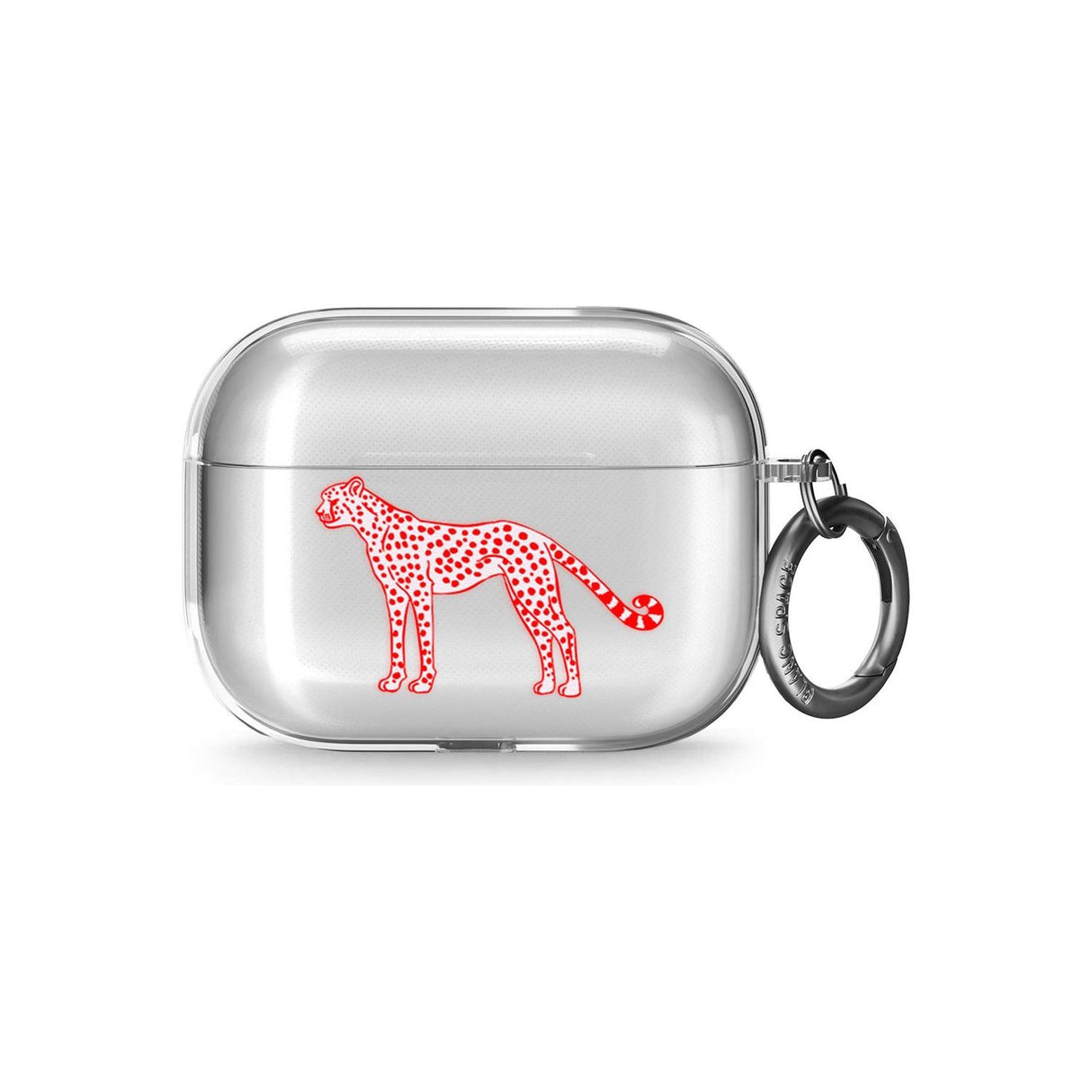 Red & Pink Cheetah Airpod Pro Case