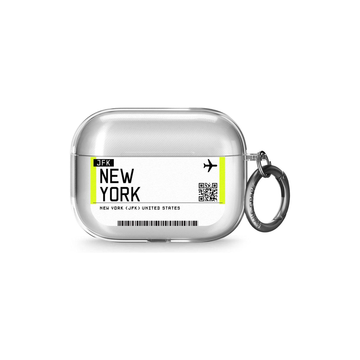 New York Boarding Pass Airpods Pro Case