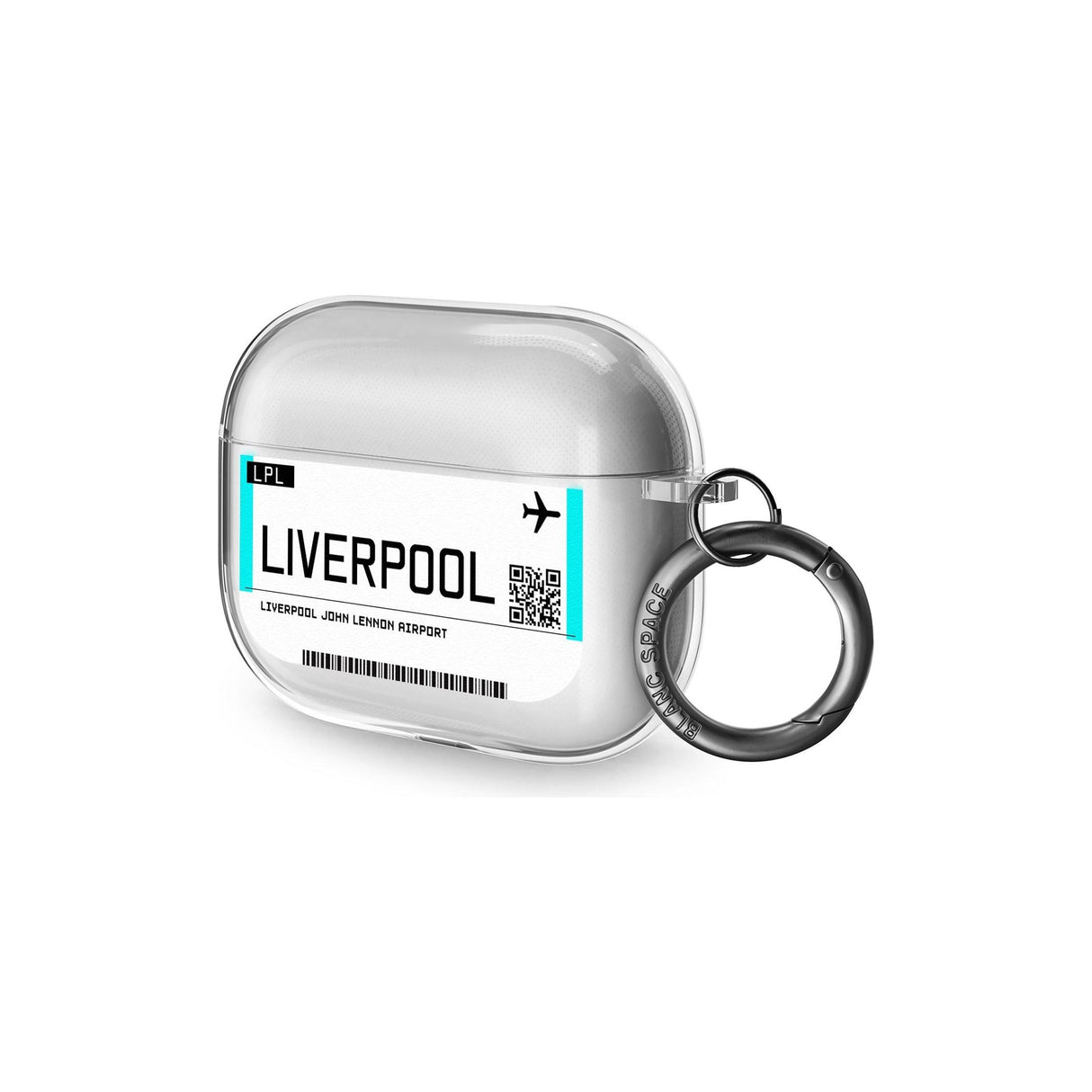 Liverpool Boarding Pass Airpods Pro Case