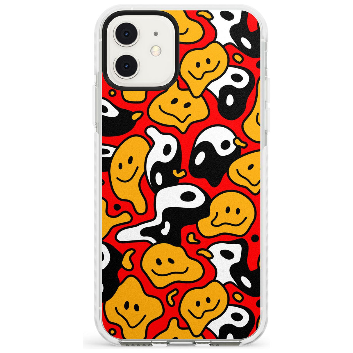 Yin Yang Acid Face Impact Phone Case for iPhone 11