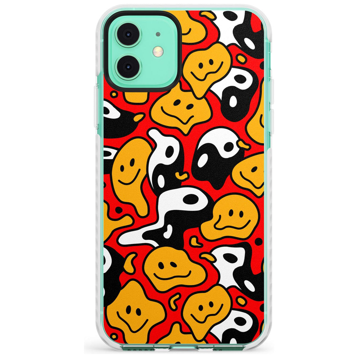 Yin Yang Acid Face Impact Phone Case for iPhone 11