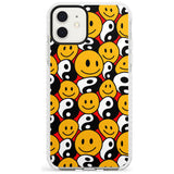 Yin Yang & Faces Impact Phone Case for iPhone 11