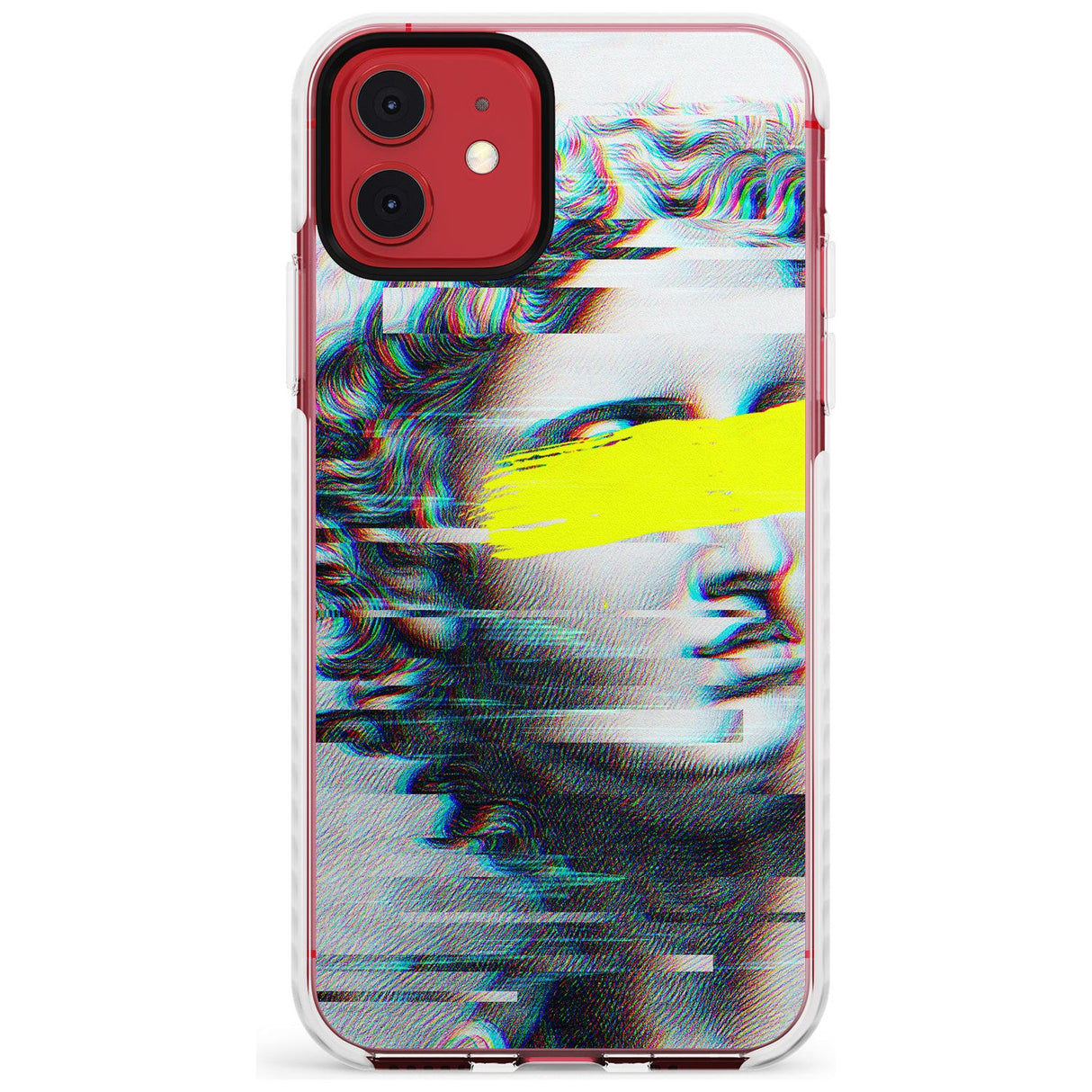 GLITCHED FRAGMENT Slim TPU Phone Case for iPhone 11