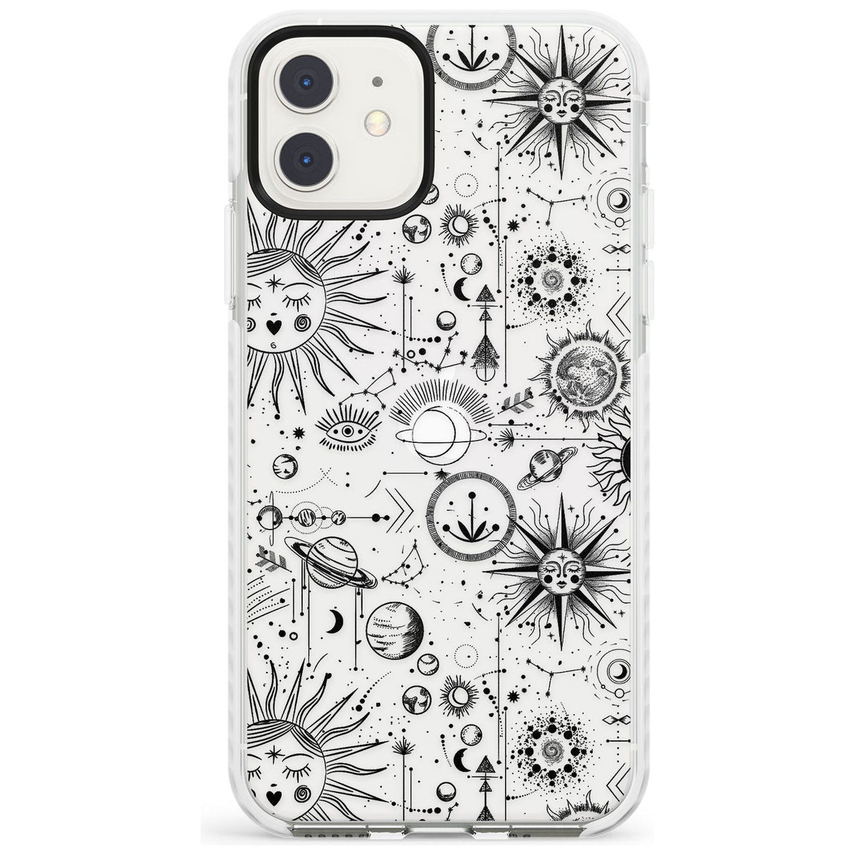 Suns & Planets Vintage Astrological Impact Phone Case for iPhone 11