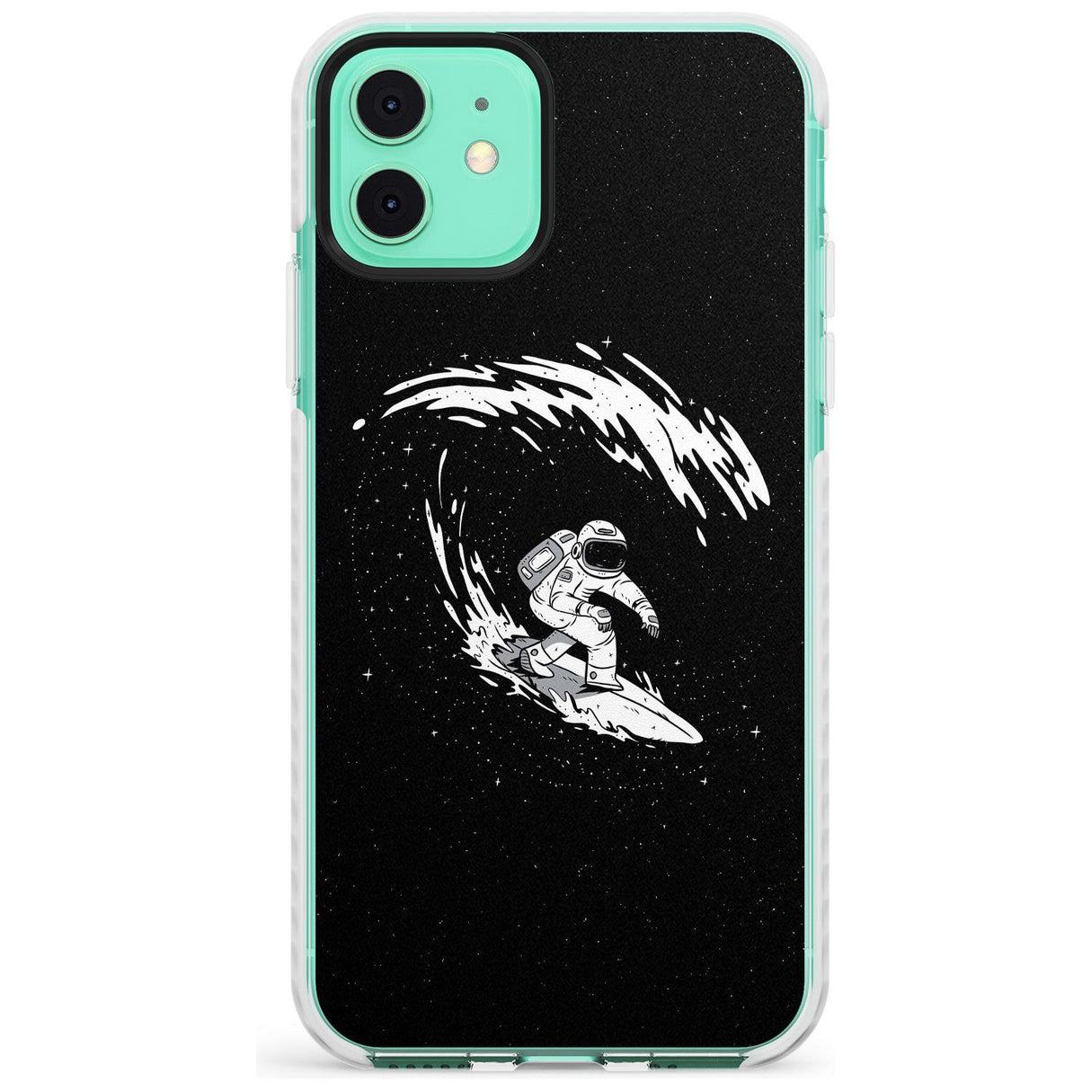 Surfing Astronaut Slim TPU Phone Case for iPhone 11