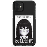 Anti-Social Black Impact Phone Case for iPhone 11 Pro Max