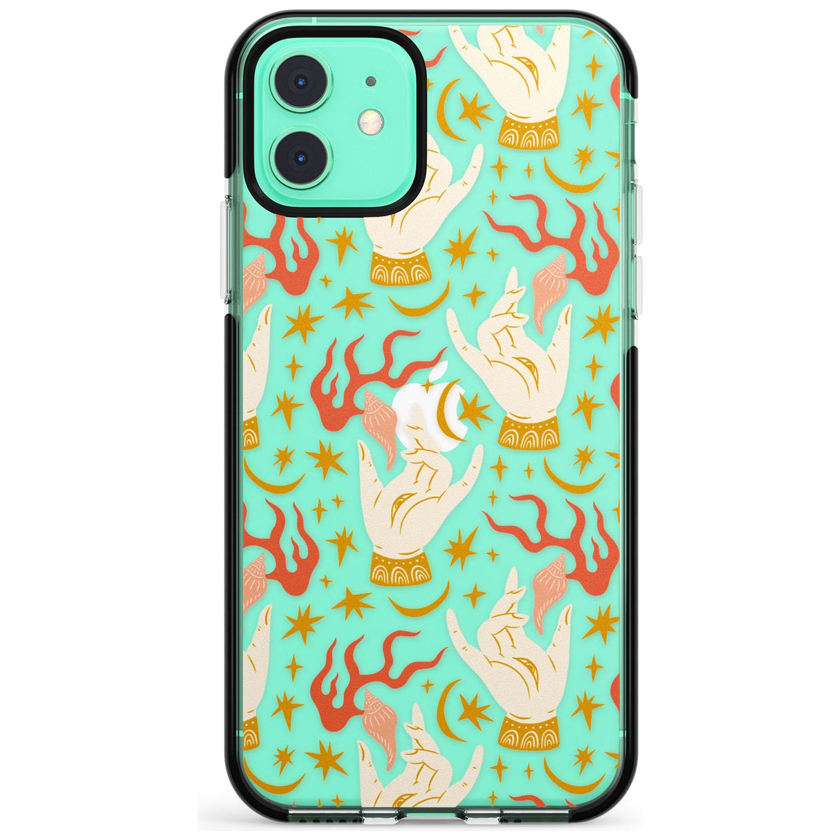 Hand Watcher Pattern Black Impact Phone Case for iPhone 11 Pro Max