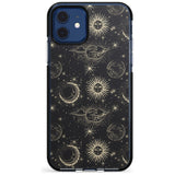 Large Suns, Moons & Clouds Pink Fade Impact Phone Case for iPhone 11 Pro Max