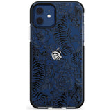 Personalised Chinese Tiger Pattern Black Impact Phone Case for iPhone 11 Pro Max