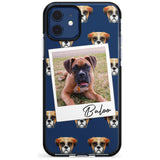 Boxer - Custom Dog Photo Pink Fade Impact Phone Case for iPhone 11 Pro Max