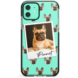 French Bulldog, Tan - Custom Dog Photo Pink Fade Impact Phone Case for iPhone 11 Pro Max