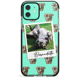 Staffordshire Bull Terrier - Custom Dog Photo Pink Fade Impact Phone Case for iPhone 11 Pro Max