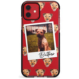 Border Terrier - Custom Dog Photo Pink Fade Impact Phone Case for iPhone 11 Pro Max