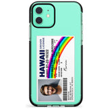 Personalised Hawaii Driving License Black Impact Phone Case for iPhone 11 Pro Max