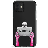 Personalised Grave Plaque Black Impact Phone Case for iPhone 11 Pro Max